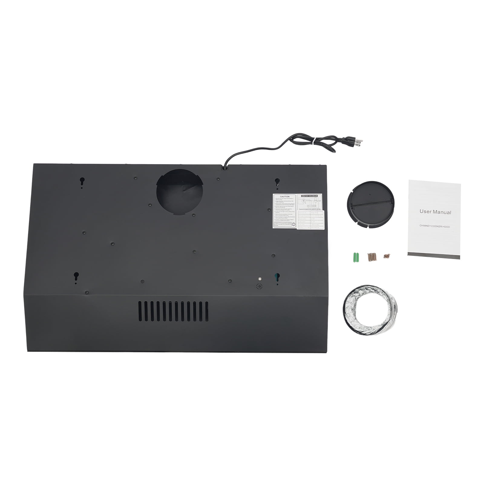 Miumaeov 30'' Under Cabinet Range Hood Dual Motor Stainless Steel Kitchen Vent Range Hood 350CFM