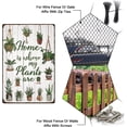 thumbnail image 4 of Hanging Potted Plant Tin Sign Garden Home is Where My Plants are Vintage Metal Signs Cacti Aloe Vera Funny Metal Plaque for Home Outdoor Garden Farmhouse Girl's Room Office Outside, 4 of 9