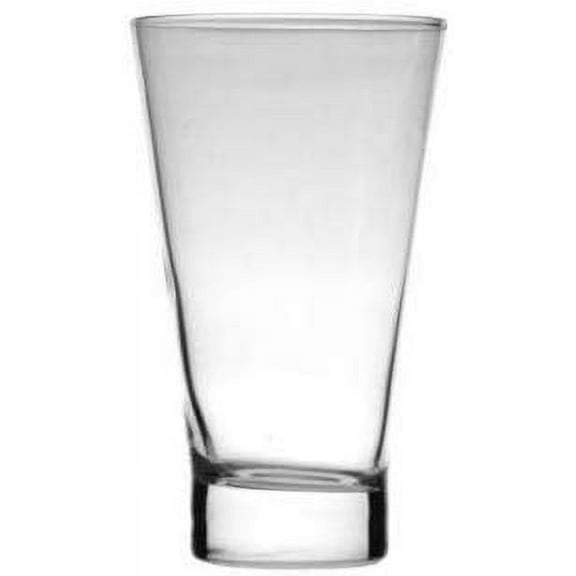 Madison - 10.7 Ounce Drinking Glasses | Beautiful Flared Sides  For Water, Juice, Soda, etc.  Thick and Durable  Dishwasher Safe  Set of 6 Clear Glass Water Tumblers  3.2 x 5.5