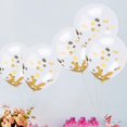 thumbnail image 3 of Gold Confetti Balloons 20 Pieces, 12 Inches Party Balloons With Golden Paper Confetti Dots For Party Decorations Wedding Decorations And Proposal (Gold), 3 of 5