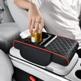 Car Center Consoles Cover, PU Leather Armrest Pad Cover, Universally ...