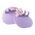 thumbnail image 2 of Ejercicio de soporte de arco Corrector auxiliar de juanetes Ejercitador de función plantar Dedo del pie Violeta, 2 of 9