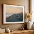 thumbnail image 5 of From the Pier, Huntington Beach 01 - Huntington Beach California Photography Beach Sunset Coast Ocean Seascape Palm Tree Landscape Unframed Wall Art Print 40 x 60 inches, 5 of 7