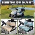thumbnail image 4 of Garronmavis Blue Marble Golf Cart Seat Covers for Women Men Easy to Install and Clean Split Backrest Front Seat Cover Summer Accessiores for Interior Sun Protection, 4 of 6