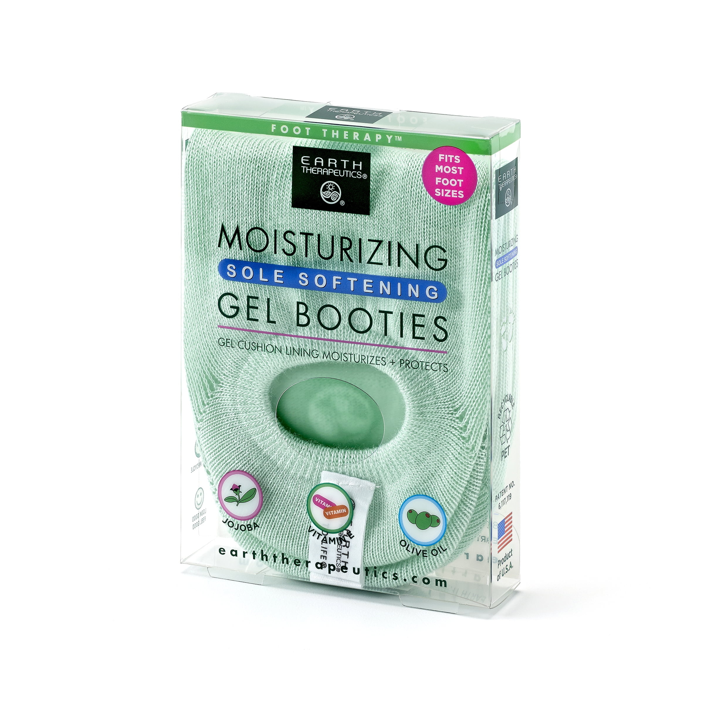 Earth Therapeutics Gel Booties