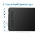 thumbnail image 5 of Huion Inspiroy H950P Graphics Drawing Tablet Battery Free Pen Stylus Tilt Function, 8.7x 5.4 Inch, 5 of 10