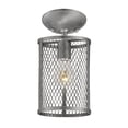 thumbnail image 2 of 3261-BPW Millennium Lighting Akron - 1 Light Mini-Pendant-47 Inches Tall and 6 Inches Wide-Brushed Pewter Finish, 2 of 2