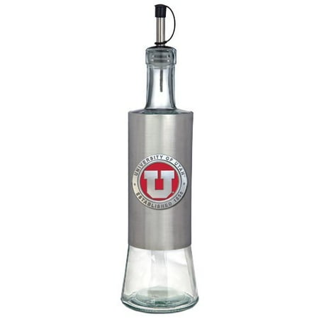 - Utah Utes Colored Logo Pour Spout Stainless Steel Bottle