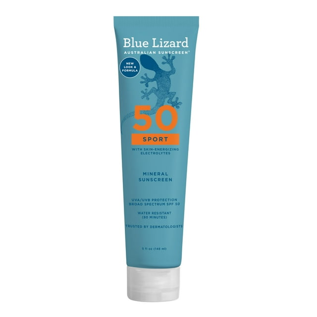 Protector solar Blue Lizard Sport Mineral SPF 50+ 150 ml