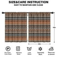 thumbnail image 2 of Blackout Kids Curtains,Boho Bohemia Geometric Line Art Childrens Insulated Curtains Set Of 2,Bedroom Essentials,Toddler Room Decor 42"x54"(106x137cm), 2 of 4