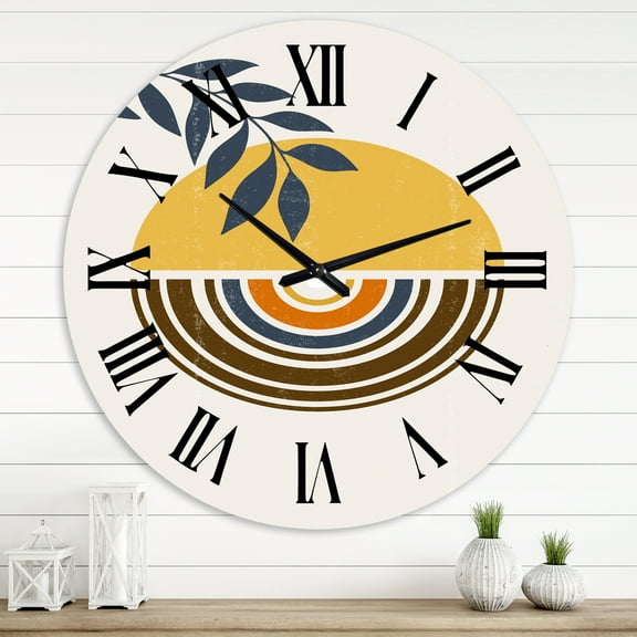 Designart 1 in Quartz Modern/Contemporary Wall Clock