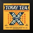 thumbnail image 2 of Retrolabel 15x15 Black Modern Framed Museum Art Print Titled - Tokay Tea, 2 of 5