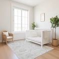 thumbnail image 7 of Addison Rugs Mayfield Premium Machine Washable Transitional Geometric Silver Rectangle Rug, 3' x 5', 7 of 7