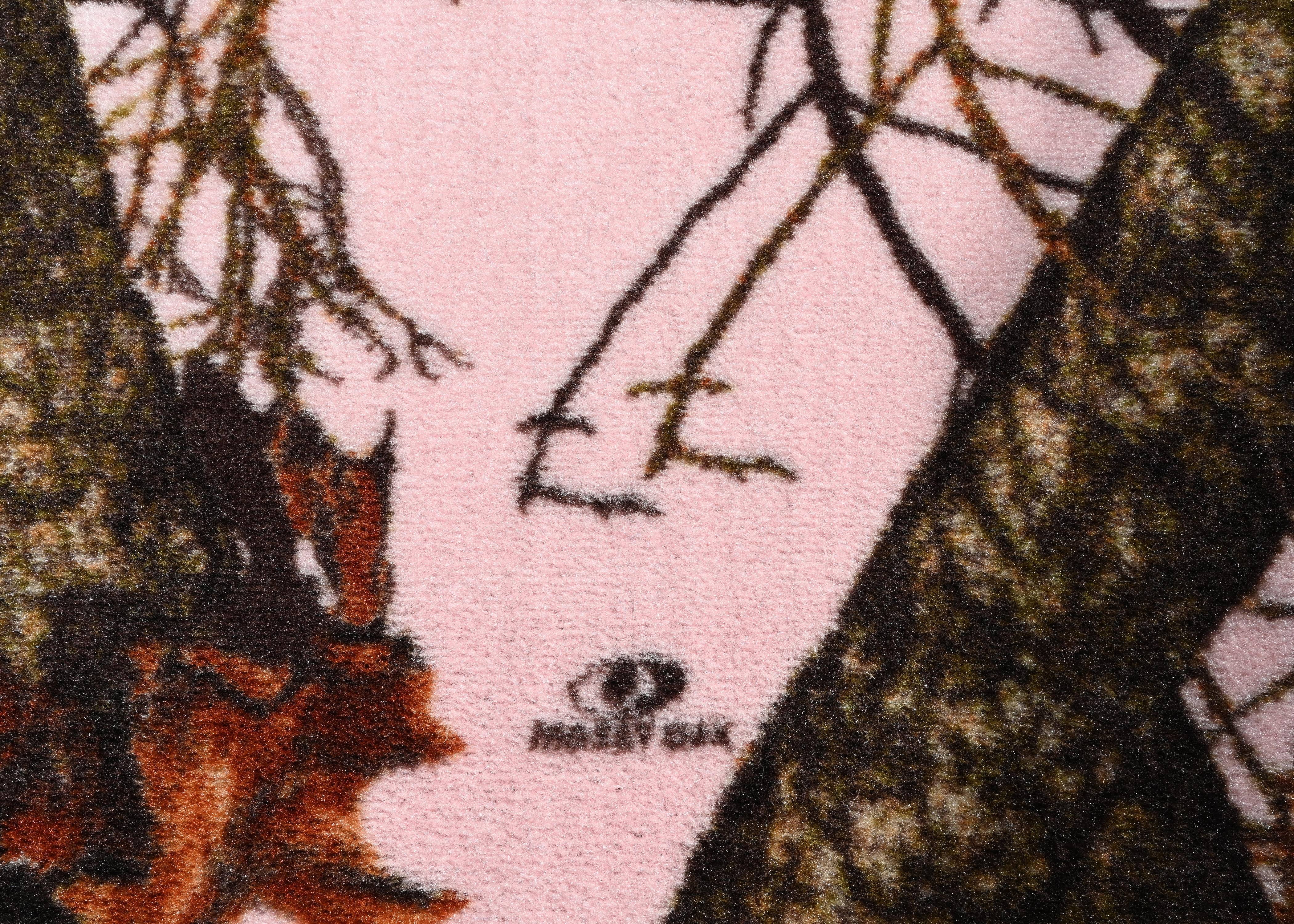 Mossy Oak Break-Up Pink Camouflage 5 ft. x 7 ft. Area Rug