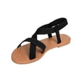 thumbnail image 2 of Sandalias de mujer de verano Calzado casual Sandalias casuales de mujer de color sólido Wmkox8yii nm5194, 2 of 5