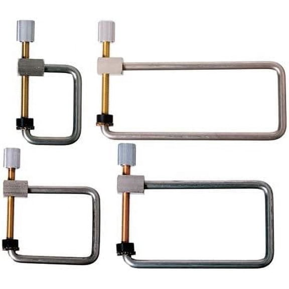 Violin/Viola Tool Set:4 Cleat Clamps, Fits Through F Hole to Set Cleat To Repair Crack VWWS