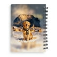 thumbnail image 2 of Golden Retriever Happy New Year 2026 with Fireworks on New Year's Eve Spiral Bound Journal Goldens Dog Lover Gifts Idea 5x7in Spiral Notebook - 12022, 2 of 5