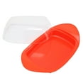 thumbnail image 4 of Butter Box, PP+Stainless Steel Boat-Shaped  Butter Dish Multipurpose  For Home For Cheese For Butter For Restaurant, 4 of 7