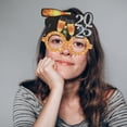thumbnail image 4 of Luxshiny 2 Pcs Bonne Année Lunettes en Papier Paillettes pour Amis, 4 of 8