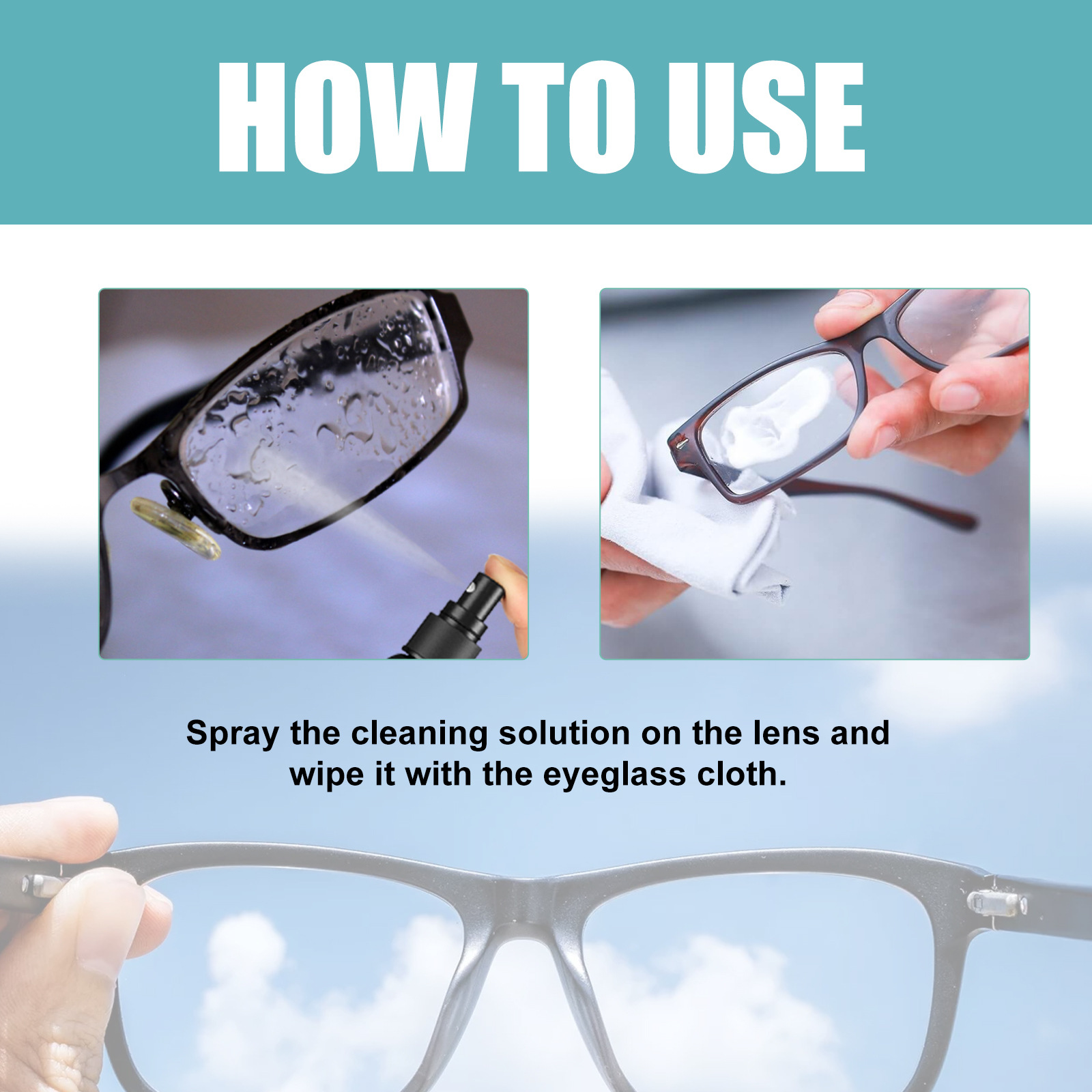 Uposao 5pcs 100ml Lens Scratch Remover Spray Dust Oils Cleaning Agent  Restorer for Eyeglasses Sunglasses Glasses Cameras Lens 