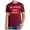 Wine, variant on PMUYBHF Turtle Neck Shirt Men Winter Regular Fit Men's Cool and Thin Breathable Collar Hanging Dyed Gradient Cotton Shirt Oversized Tshirts for Men Gym Heavyweight T Shirts