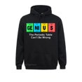 thumbnail image 2 of Sudadera con capucha GENIUS de la tabla periódica, ropa deportiva, otoño, fiesta predominante, manga larga, Navidad, sudaderas para jóvenes, estampado, 2 of 4