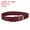 Dark Red, variant on Uxcell Baseball Belt PU Leather Softball Belt, Adjustable Elastic Baseball Uniform Belt Fit for Football Fluorescent Green