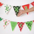 thumbnail image 5 of Christmas Bunting Banner Merry Christmas Decoration 2024 New Year Hanging Paper Garland for Home Navidad Noel Xmas Party Decor, 5 of 5