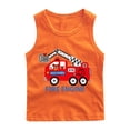 thumbnail image 1 of RXIRUCGD 2025 Vêtements d'Été pour Enfants Chemise de Base à Col Rond Sans Manches pour Garçons, 1 of 2