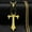 Gold color, variant on Goth Egyptian Cross Ankh Key of Life Necklace 14K Yellow Gold Amulet Religious Necklaces Gothic Jewelry Gift