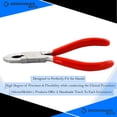 thumbnail image 3 of OdontoMed2011 5" Jump Ring/Loop Closing Pliers w/Grip Handle Red Color ODM, 3 of 6