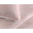 thumbnail image 3 of Ambesonne Art Deco Quilted Bedspread Set 3 Pcs, Rose Simple Vintage Motif, Queen, Rose White, 3 of 4