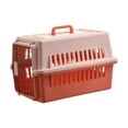 thumbnail image 4 of Perrera de viaje portátil para perros perfecl Caja de transporte Naranja, 4 of 8