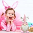 thumbnail image 3 of Easter Decorations Easter Bunny Gnomes Decorations for Home Indoor Tiered Tray Desk Easter Spring Easter Rabbit Centerpiece Table Decorations Funny Easter, 3 of 4