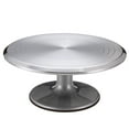 thumbnail image 1 of Zootealy 12 Inch Aluminium Alloy Cake Turntable Rotating Cake Stand Turntable for Cake Cake Decorating Supply, 1 of 7