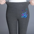 thumbnail image 3 of Gibobby leggings deportivos mujer Pantalones de entrenamiento para mujer con control de barriga elásticos de cintura alta（Gris， XXL), 3 of 5