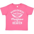 thumbnail image 3 of Inktastic Handpicked for Earth By My Mawmaw in Heaven with Angel Wings Boys or Girls Toddler T-Shirt, 3 of 5