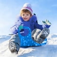 thumbnail image 3 of Popo Ride-On Bob, Sledge with Handle, Adults and Children Slider Sledge Snow Slider Bob Snow Racer for Tobogganing & Sledging 51x36cm, 3 of 4