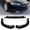 Painted Black, variant on For 2008-2015 Mitsubishi Lancer RA-Style Painted White Front Bumper Spoiler Lip