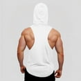 thumbnail image 7 of Fgnfyis Men's Workout Sleeveless Shirts Muscle Tank Tops for Fitness Training and Gym Performance Tank Top Men White M, 7 of 7