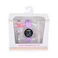 Justice Unisex 4pc Watch with Silicone Strap and Bracelet Set in