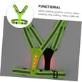 thumbnail image 3 of HUGFEGWE 2pcs LED Luminous Vest Reflective Vests Reflective Vest Running Gear Adjustable Reflective Vest Coat U2537-17030, 3 of 9