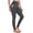 Gray, variant on FEDTOSING Women's High Waisted Yoga Leggings 28" Black Workout Yoga Pants with Pockets,up to Size 2XL