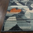thumbnail image 3 of Superior Mahonia Leaf and Vine Indoor Area Rug, 5' x 8', Blue, 3 of 7