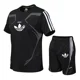 thumbnail image 2 of Nuevo conjunto deportivo de verano de moda para exteriores, superventas, cómodo y transpirable, conjunto para correr y hacer ejercicio para hombres, manga corta, secado rápido, 2 of 5