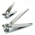 thumbnail image 3 of 3 Pack Toe Nail Clippers Set Manicure Finger Nail Clipper Cutter Stainless Steel, 3 of 6