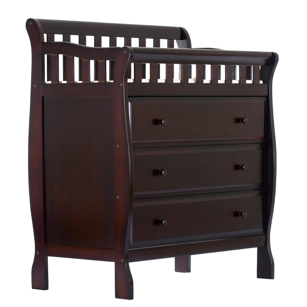 Dream On Me Marcus Changing Table And Dresser, Espresso