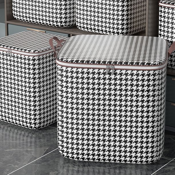 Hesroicy Quilt Storage Bag 110/140/180L Capacity, Portable Handle