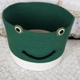 thumbnail image 4 of Coton Corde Panier Grenouille Conception Panier Tissé Mignon Bac de Rangement, 4 of 4