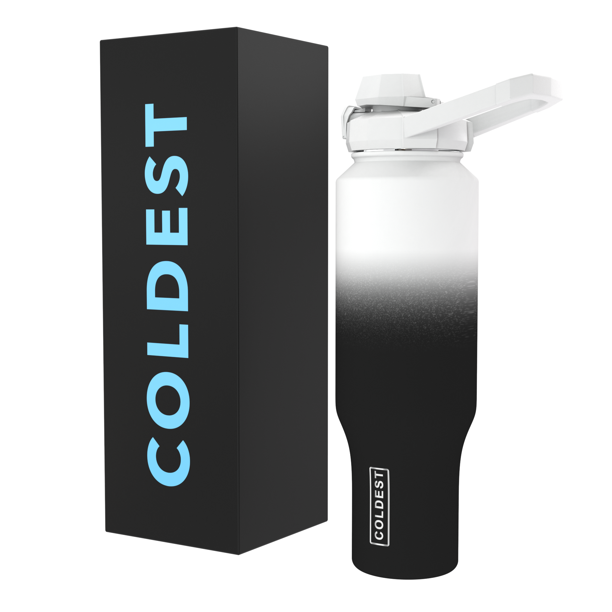 The Coldest Shaker Bottle Perfect Blender for Protein Shakes, Pre Workout and Cocktails with